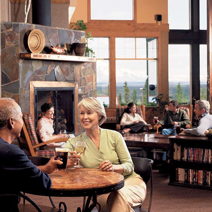 Copper River Princess Wilderness Lodge Copper Center 레스토랑 사진